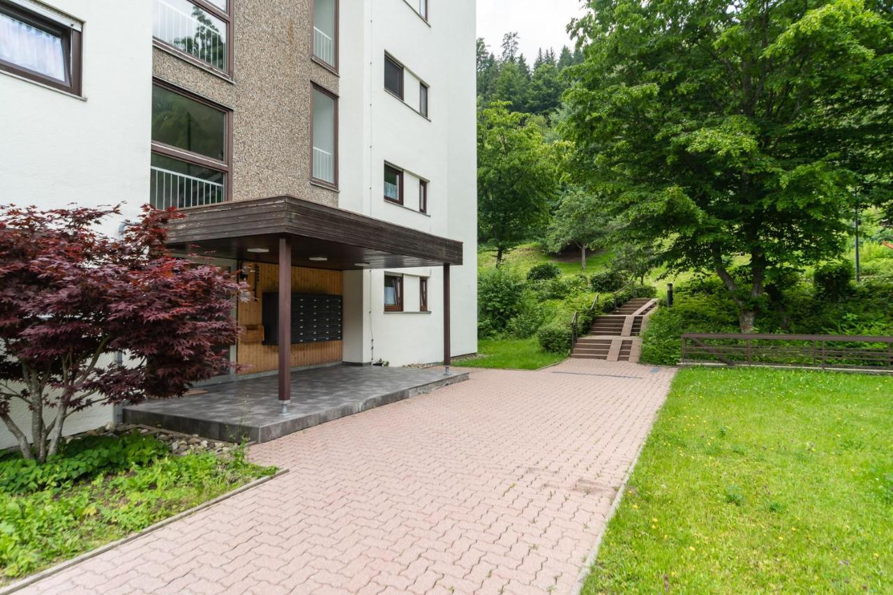 Schwarzwaldsuite Mit Panorama Waldblick Enzklosterle Luaran gambar